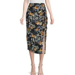 Area Stars Butterfly Skirt rouched side Phoebe Buffay Vibes Boho Fairycore